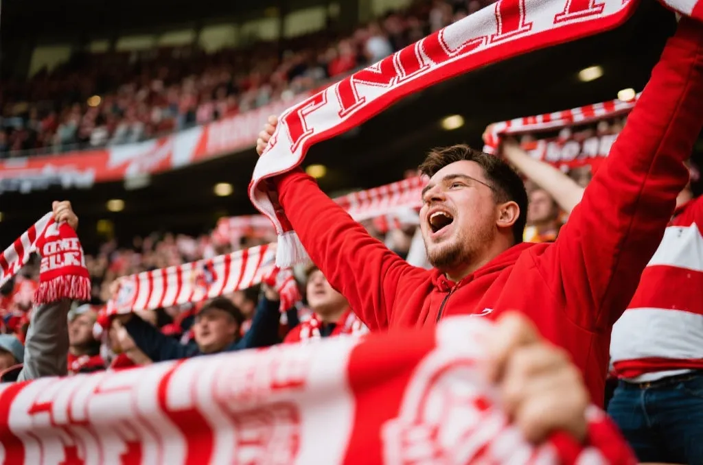 Bayern球迷在看台热烈呐喊